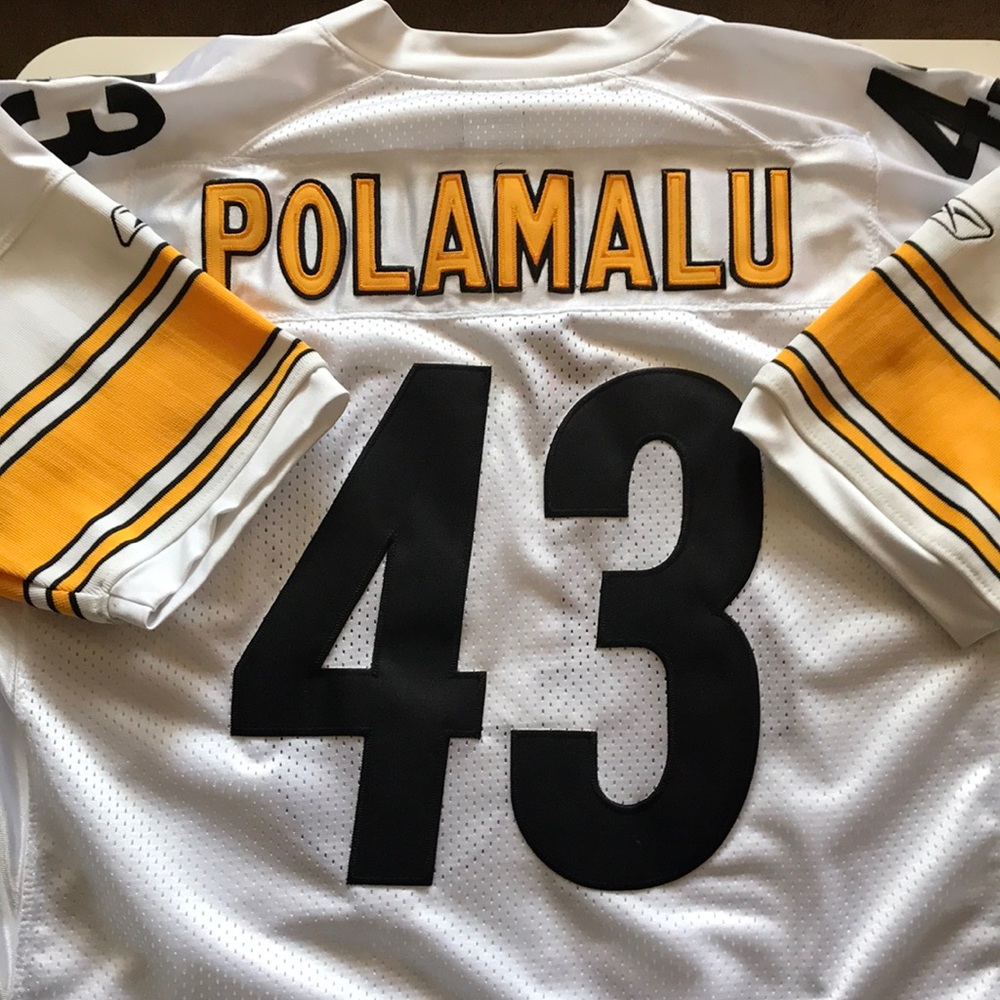 Troy Polamalu Pittsburgh Steeler Super Bowl Jersey